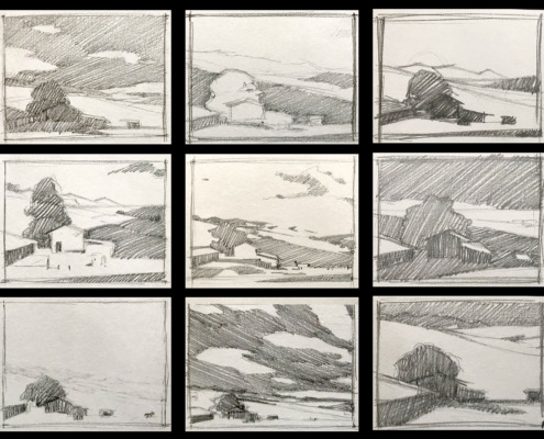 Barn Study Thumbnails