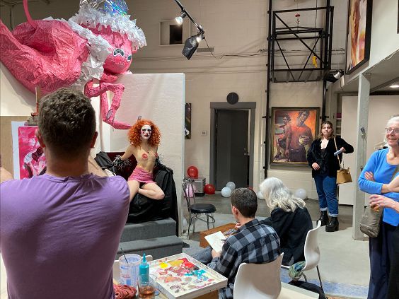 Inspiration Fridays - Painting a Clown