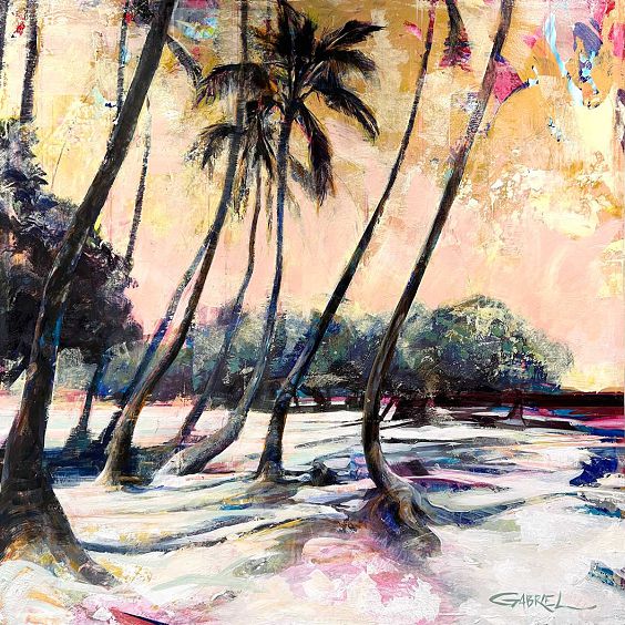 Gabriel Mark Lipper - Resilience - Mixed Media on Canvas - 48”x48” SOLD