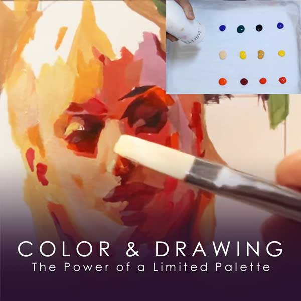Free Workshop Day 1 - Introducing Color & Drawing: The Power of a Limited Palette