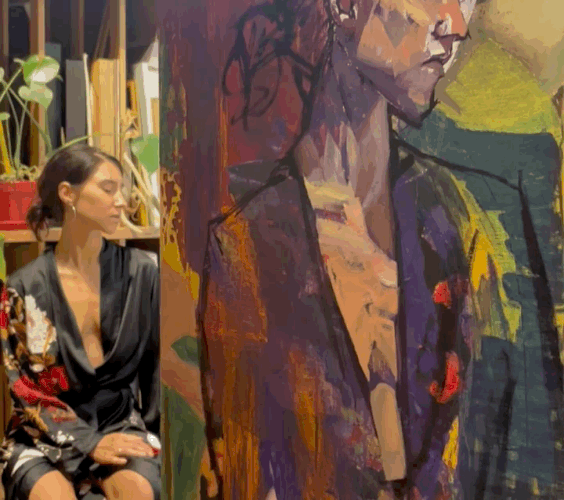 8paint Gabriel Mark Lipper Painting