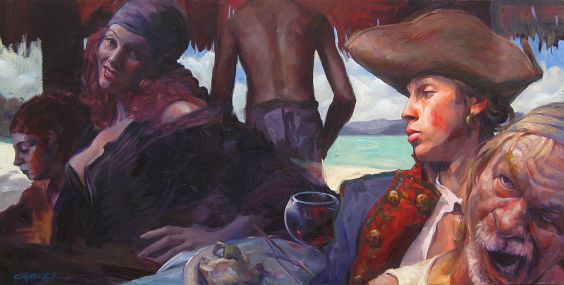 8paint Inspiration Friday Do you fearlessly pursue your desires? Isle o' Plenty - From Big Kenny's Pirates of Cookietown