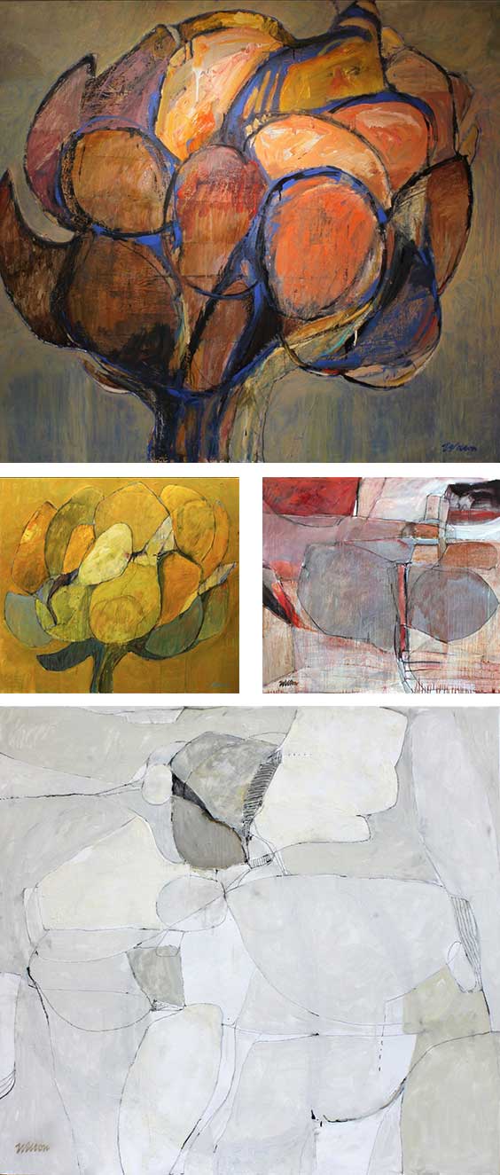 8paint Inspiration Fridays - Are You Still Learning what You’ve Learned - Different variations on a compositional theme - Clifford Wilton
