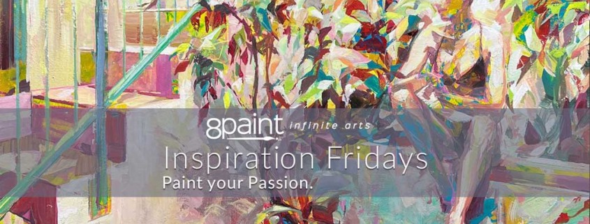 Gabriel Mark Lipper - Seclusion - Mixed Media on panel - 48”x 48”