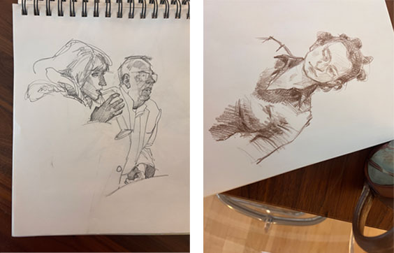 8paint Inspiration Friday 21 a week Sketches