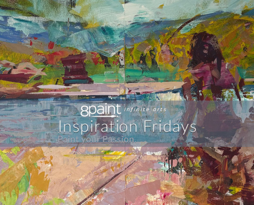 8paint Inspiration Friday Where will gratitude lean you next
