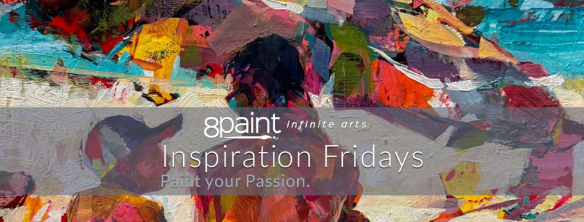 8paint Inspiration Friday - What's the first step toward something beautiful?