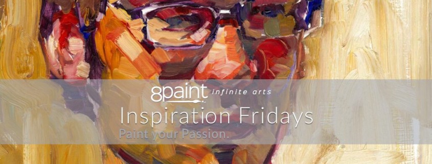 8paint Inspiration Friday Blog Banner Is the pressure to be original keeping you from being creative